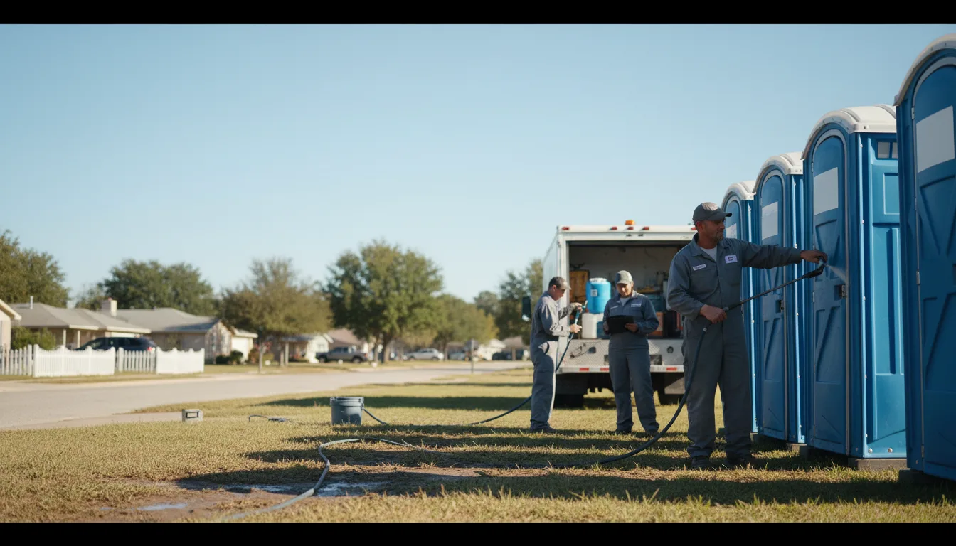 Long-Term Portable Toilet Rental in Thornton, IA near me